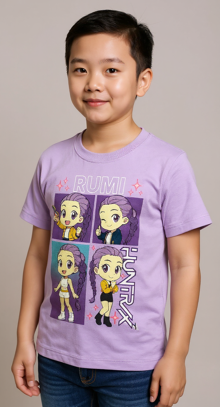 Rumi Cartoon Graphic Tee – Toddler T-Shirt (Size 5-6)